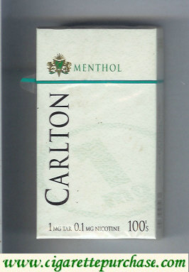 Carlton Menthol Filter 100's cigarettes 1mg tar